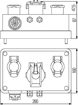 Cable Junction Box Cable Junction Box, ADR/GGVS