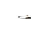 Warning Contact, brake pad wear -