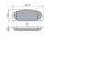 Brake Pad Set, disc brake MAZDA - GJYB 26 43Z