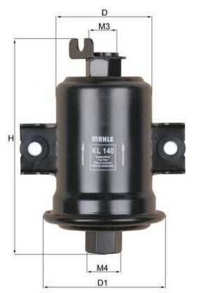 Fuel Filter TOYOTA - 23300-11100