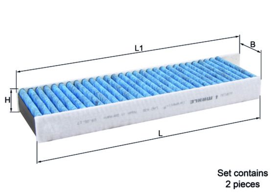 Filter, cabin air Peugeot  3008, 5008 6447XG