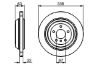 Brake Disc MERCEDES-BENZ - 164 423 13 12