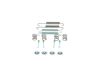 Accessory Kit, parking brake shoes -