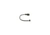 Warning Contact, brake pad wear -