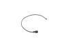 Warning Contact, brake pad wear -