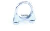 Clamping Piece, exhaust system KLAMBER M10 X 45,0 MM
