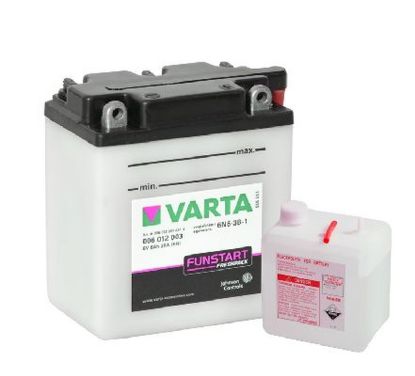 Starter Battery 6Ah 30A 100*57*110 , 6V - +