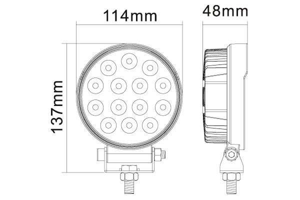 Worklight R2200, ECE-R10, 1850lm