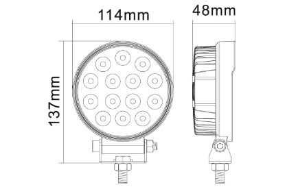 Worklight R2200, ECE-R10, 1850lm