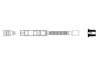 Ignition Cable A-CLASS (W169), B-CLASS (W245)