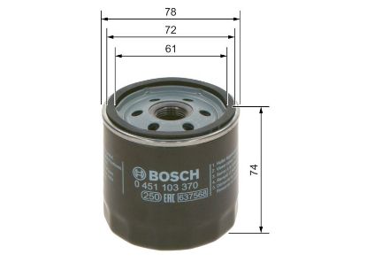 Oil Filter GENERAL MOTORS - 93156243