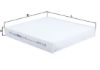 Filter, cabin air CR-V I (RD), CIVIC VI