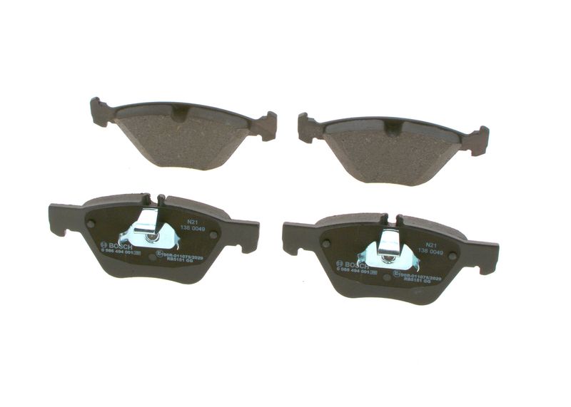 Brake Pad Set, disc brake MERCEDES-BENZ - 004 420 03 20