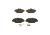 Brake Pad Set, disc brake MERCEDES-BENZ - 004 420 87 20