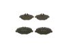 Brake Pad Set, disc brake MERCEDES-BENZ - 004 420 87 20