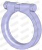 Clamping Piece, exhaust system KLAMBER 55-58 MM