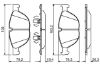 Brake Pad Set, disc brake BMW X5 (E70), X6 (E71, E72)