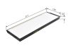 Filter, cabin air SCANIA - 1770813, RENAULT - 74 24 993 602