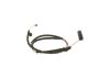 Warning Contact, brake pad wear -