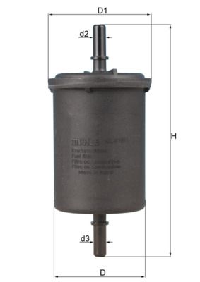Fuel Filter RENAULT - 60 01 543 138