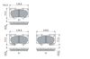 Brake Pad Set, disc brake TOYOTA - 04465-0K280