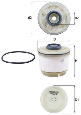 Fuel Filter TOYOTA - 18604 00021