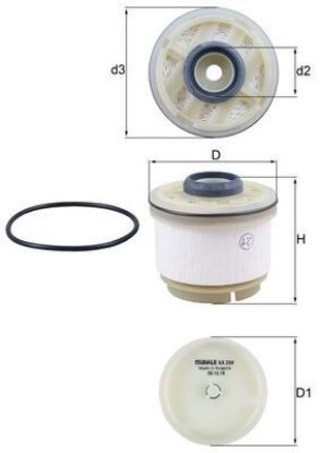 Fuel Filter TOYOTA - 18604 00021