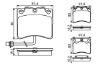 Brake Pad Set, disc brake -