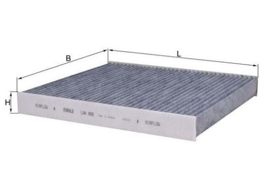 Filter, cabin air VAG - 5Q0 819 669