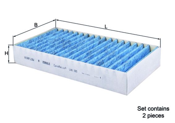 Filter, cabin air MB M Klasse (W164) 1648300218