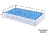 Filter, cabin air MB M Klasse (W164) 1648300218