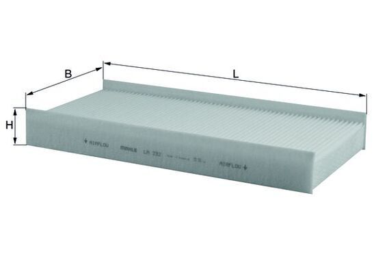 Filter, cabin air PSA - 16 096 947 80