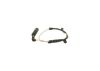 Warning Contact, brake pad wear -