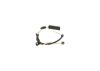 Warning Contact, brake pad wear -