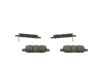 Brake Pad Set, disc brake NISSAN - D4M60-1BN0A