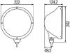 Spotlight Rallye 3003 +gab(LED) (CHROME)