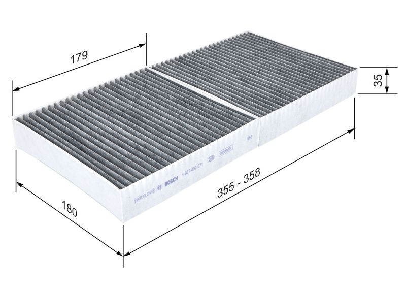 Filter, cabin air -