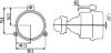 Front Fog Light 24V DE H3 VOLVO - 70 305 320 - E1 20
