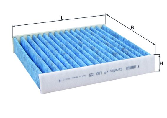 Filter, cabin air Fiat Sedici (FY) 08975K2000100