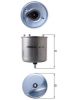 Fuel Filter PSA - 16 116 594 80