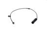 Warning Contact, brake pad wear -