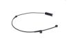 Warning Contact, brake pad wear -