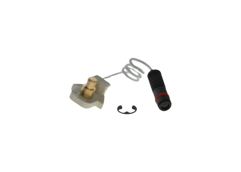 Warning Contact, brake pad wear -