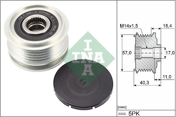 Alternator Freewheel Clutch -