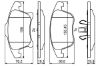 Brake Pad Set, disc brake FORD - 2 014 119