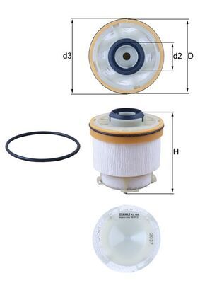 Fuel Filter Fiat, Mitsubishi