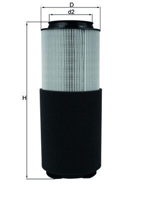 Air Filter VOLVO S60 I, V70 II 2.4/2.5 03-10
