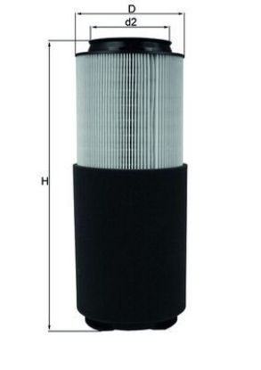 Air Filter VOLVO S60 I, V70 II 2.4/2.5 03-10