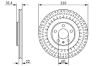 Brake Disc VAG - 4H0 615 601 D