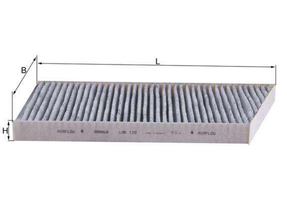 Filter, cabin air MERCEDES-BENZ - 203 830 09 18